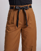 Women's Fashion Statement Jumpsuit with Wide Legs and Drawstring Fashion Glam