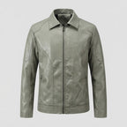 Men's modern faux leather jacket Fashion Glam