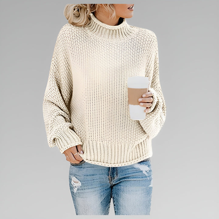AUBREY – RELAXED CHIC TURTLENECK SWEATER