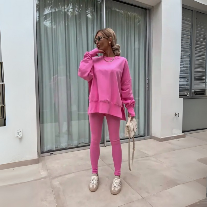 EMIE – RELAXED SWEATSHIRT & LEGGINGS SET