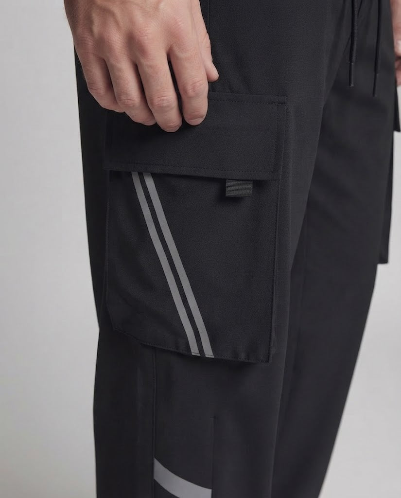 Men's Colorful Cargo Pants with Wide Cut Fashion Glam