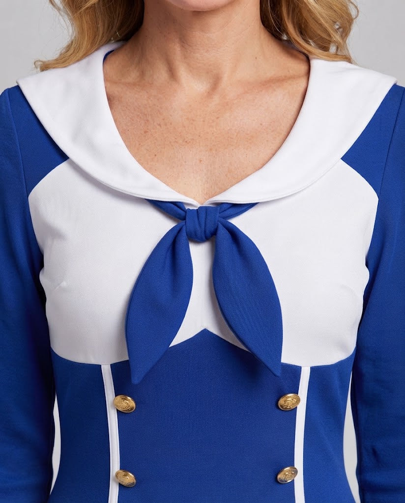 Women's maritime captain costume Fashion Glam