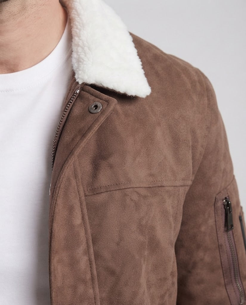 Men's Fleece-lined Windbreaker Fashion Glam