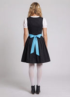 Women's traditional dress with floral design and ruffle details Fashion Glam
