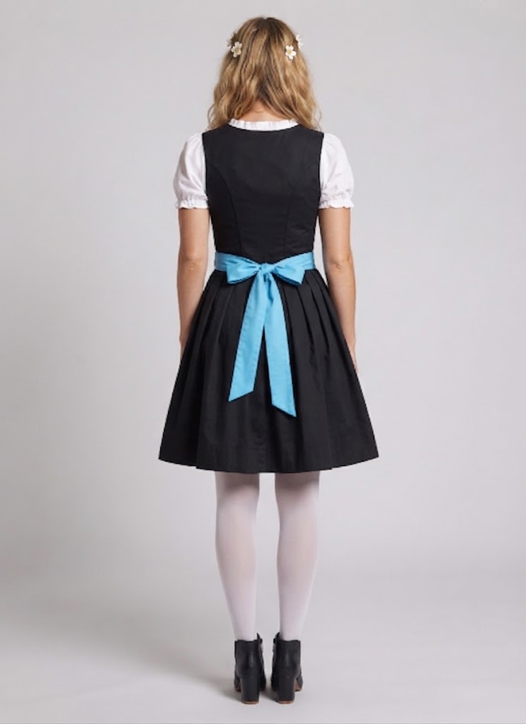Women's traditional dress with floral design and ruffle details Fashion Glam
