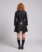 Women's historical costume with elegant tailcoat and accessories Fashion Glam