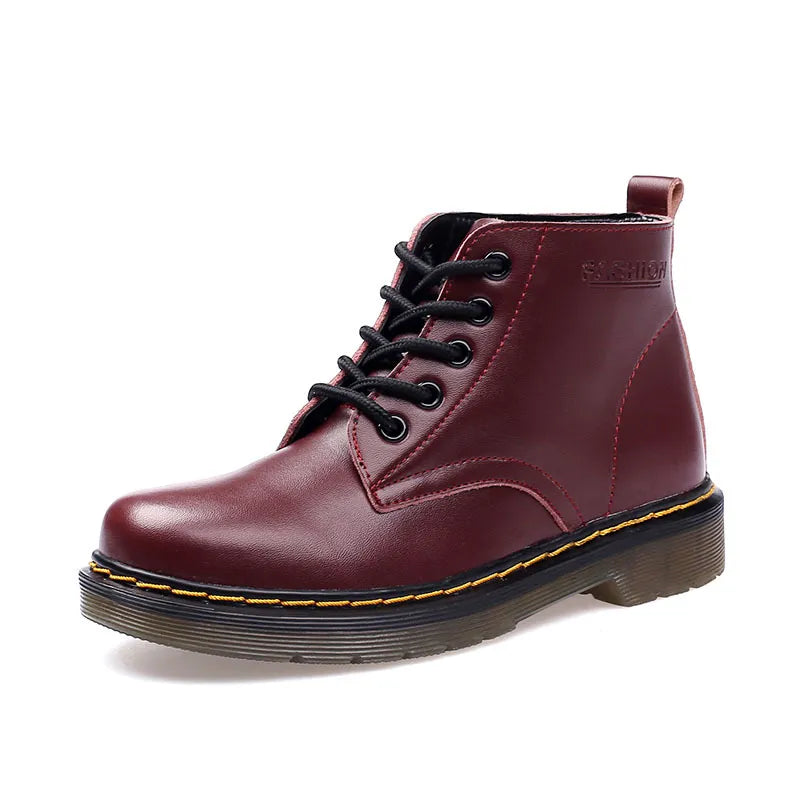 HARROWFORD - MEDIUM LEATHER BOOTS