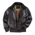 Fashion Glam | Men's Leather Jacket with Practical Pockets