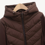 Fashion Glam | Women's Chevron Quilted Jacket