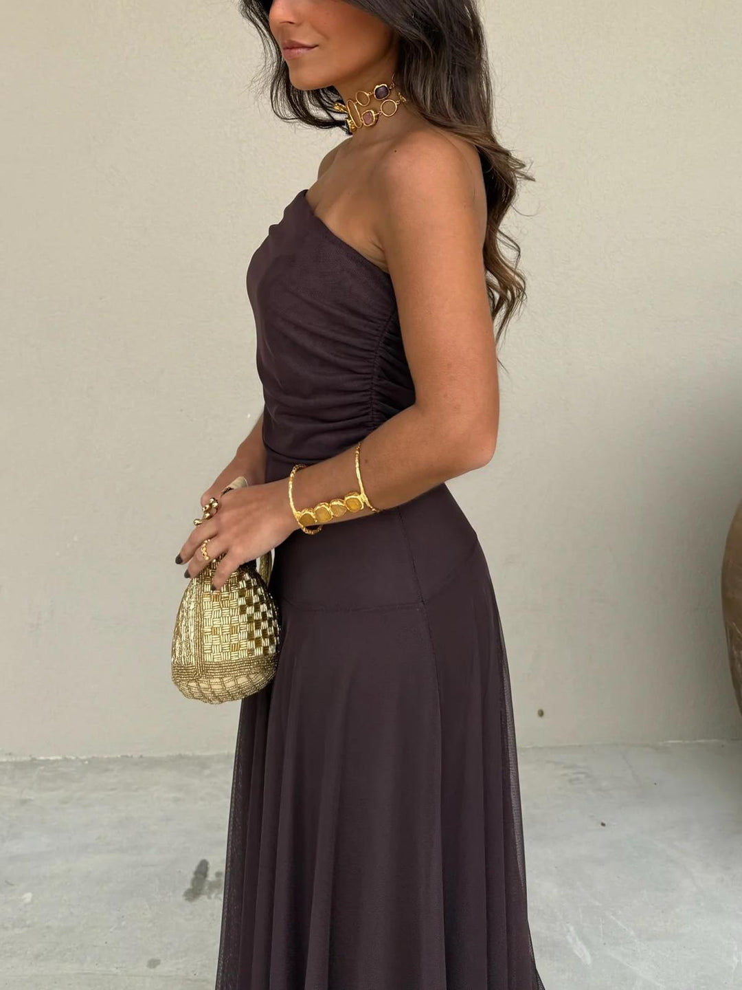 ISABELLA – STRAPLESS ELEGANT EVENING GOWN