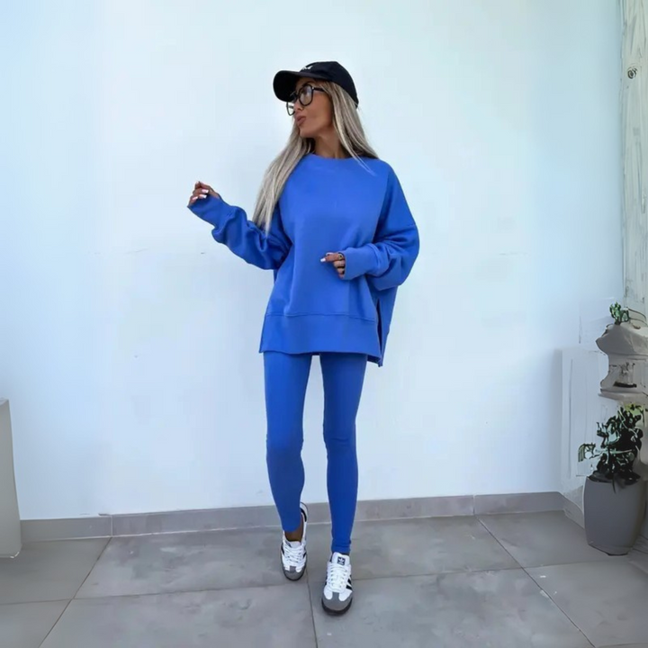 EMIE – RELAXED SWEATSHIRT & LEGGINGS SET