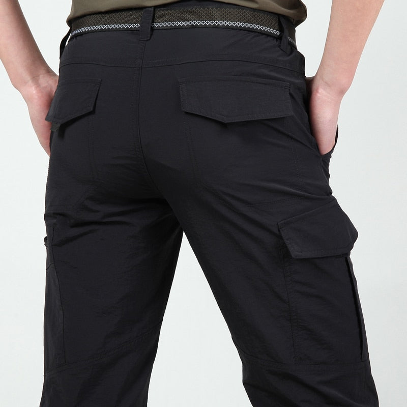 Fashion Glam | Functional and Stylish Men's Cargo Pants with Practical Flap Pockets