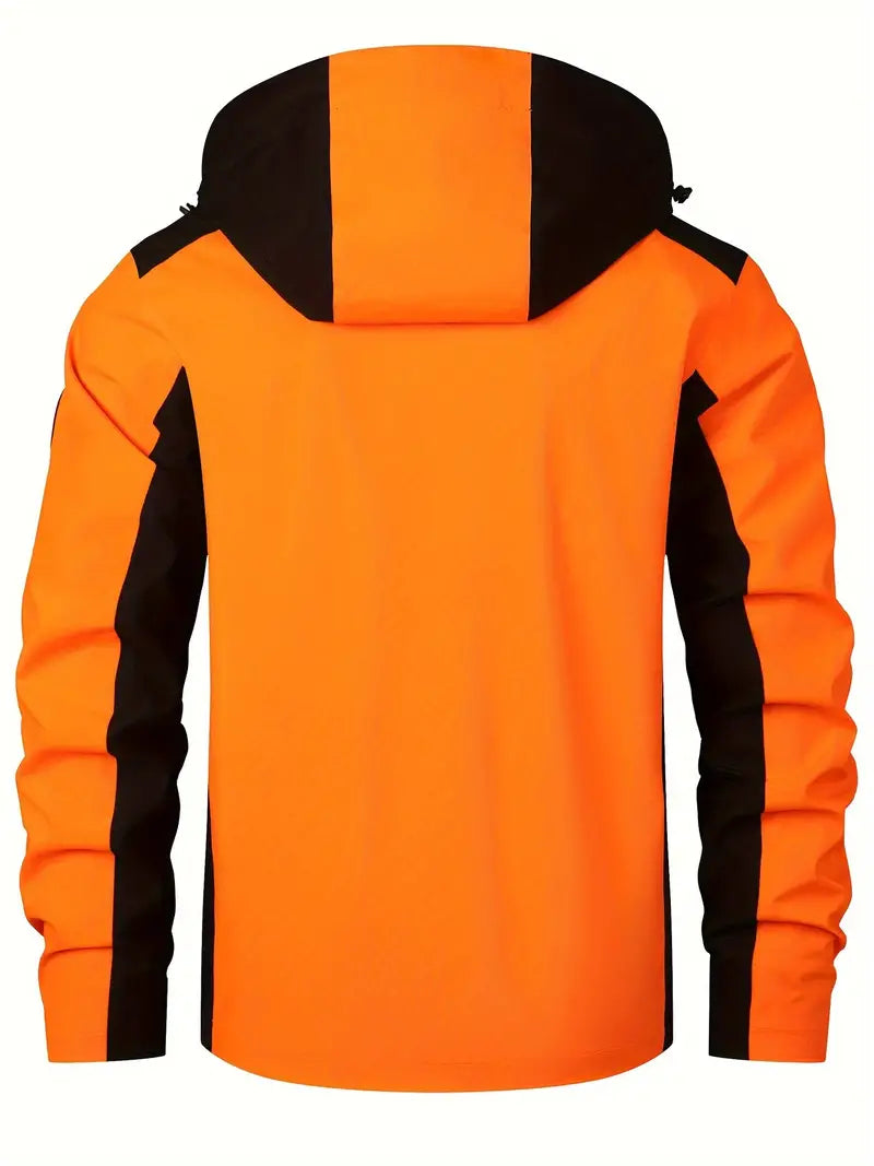 Fashion Glam | waterproof outdoor jacket with reflective design