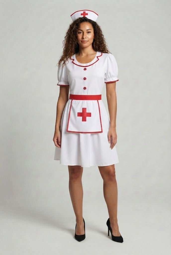 Women sexy nurse dress Fashion Glam