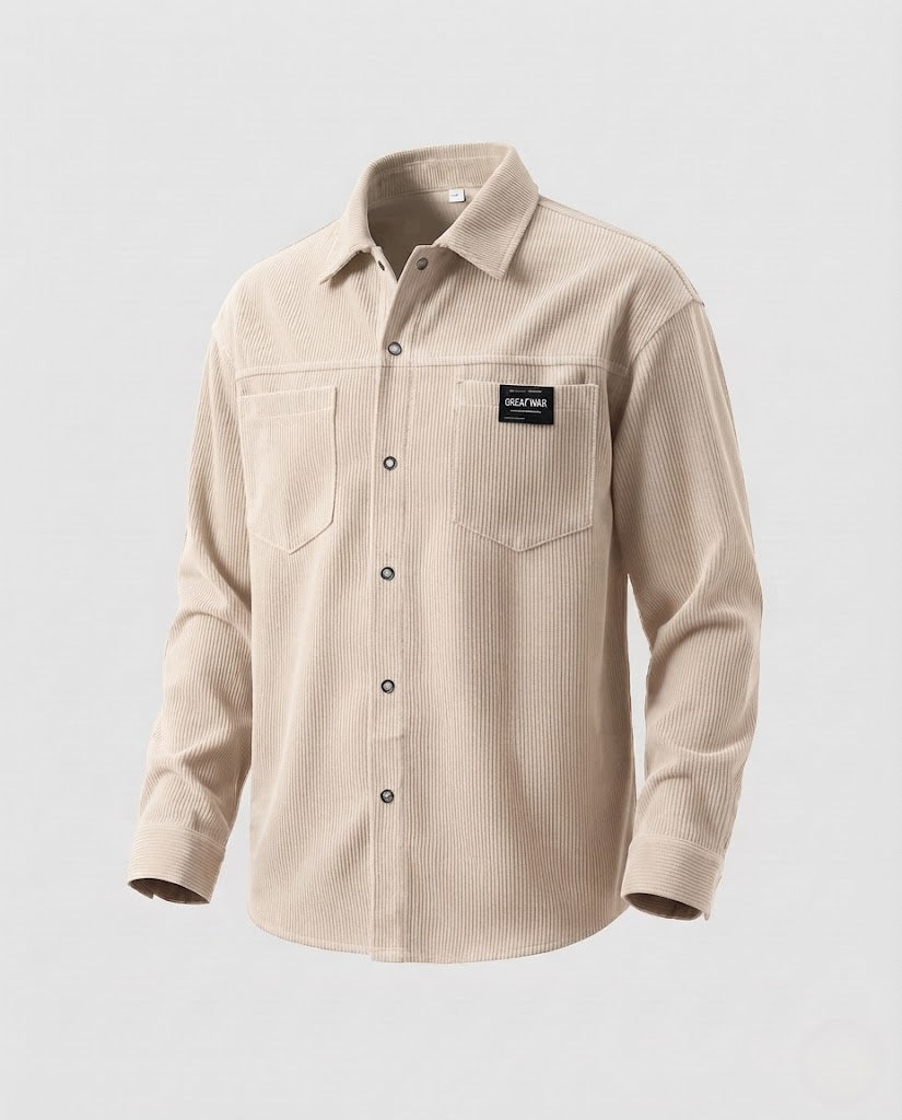 Men's Structured Cotton Jacket Fashion Glam