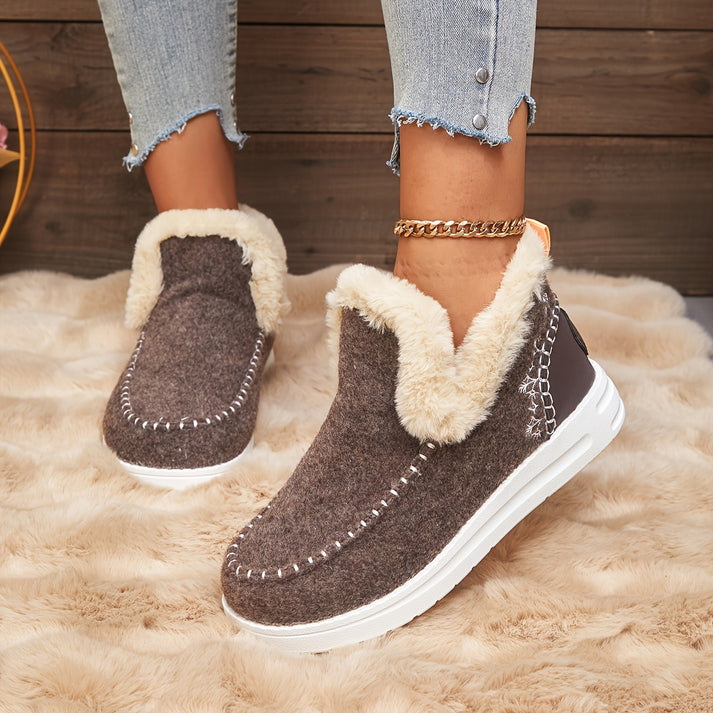 OrthoLuxe™ - Plush-Lined Shoes