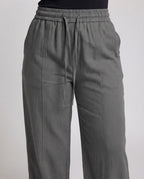 Women Comfortable and Wide-Cut Chino Pants Fashion Glam