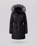 Men's Warm Lined Winter Parka with Removable Hood Fashion Glam