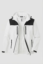 Men's two-layer softshell outdoor jacket with removable fleece inner jacket and hood Fashion Glam