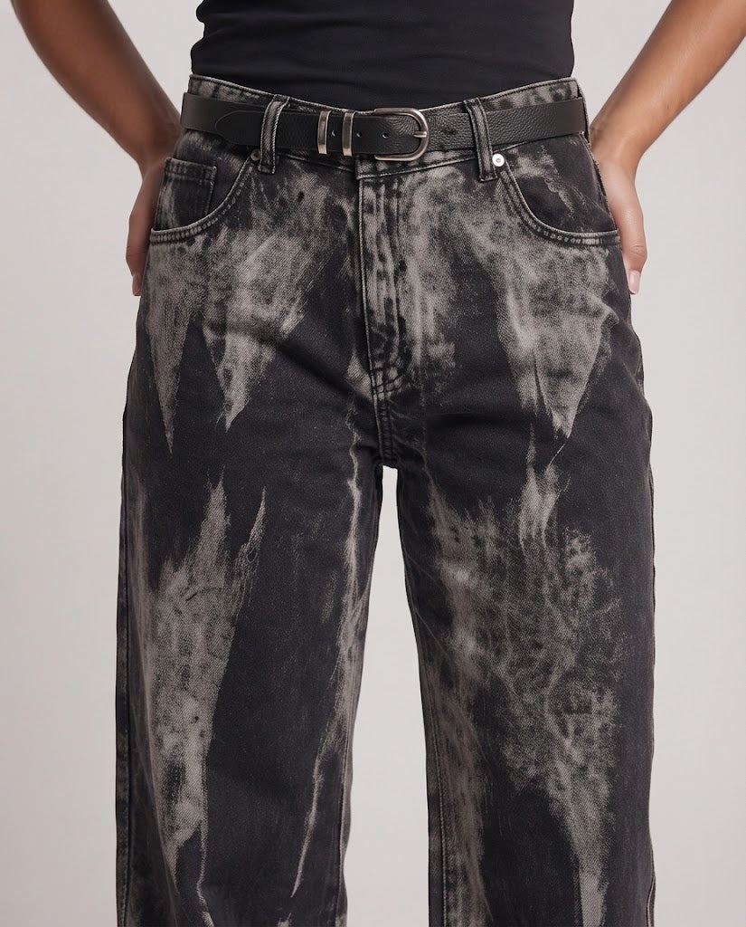Ladies Fashion High-Waisted Jeans Fashion Glam