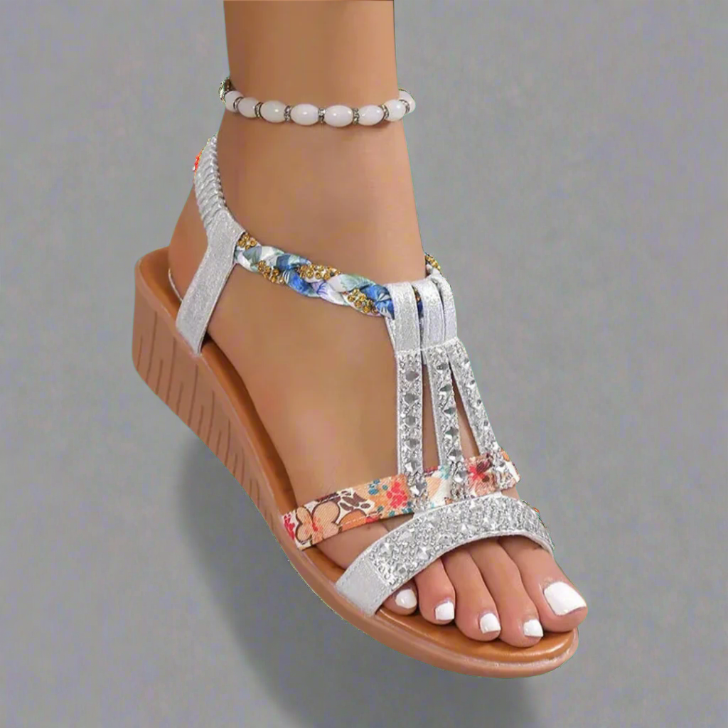 Galina | Vintage Tassel Boho Sandals