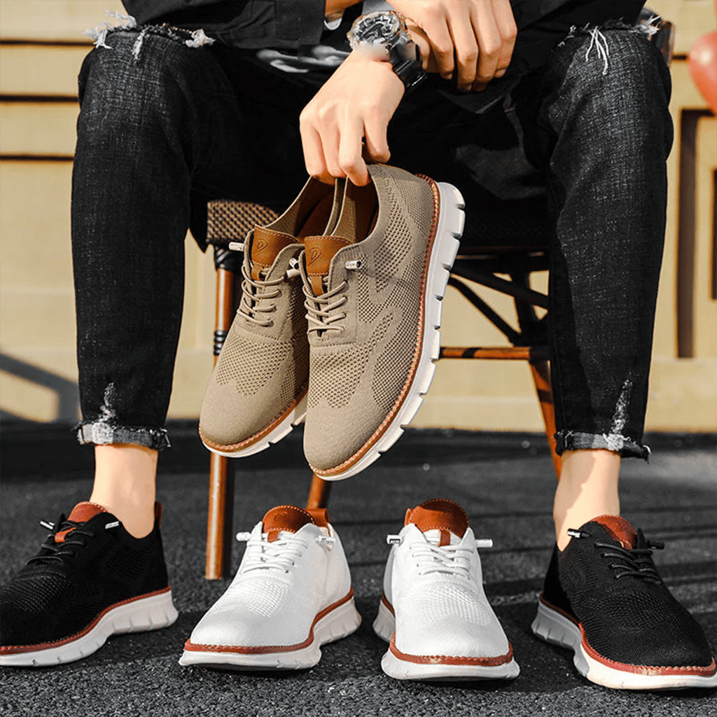 Fashion Glam | Men's Lightweight Casual Sneakers With Anti-Slip Design