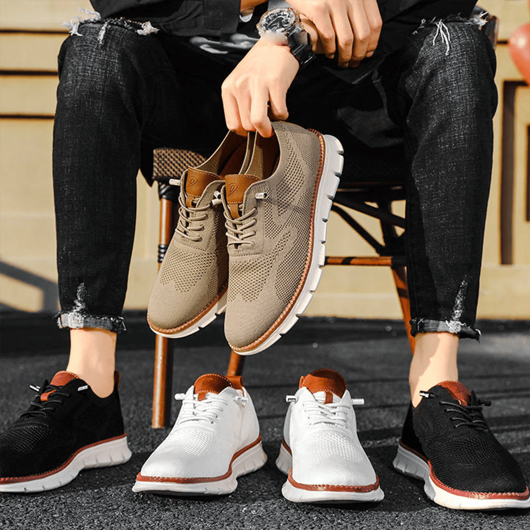 Fashion Glam | Men's Lightweight Casual Sneakers With Anti-Slip Design