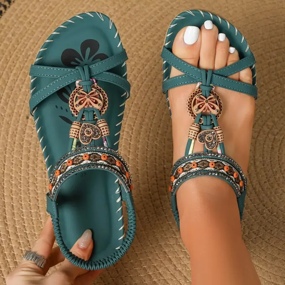 LIVANA – ORTHOPAEDIC IBIZA STYLE SANDALS