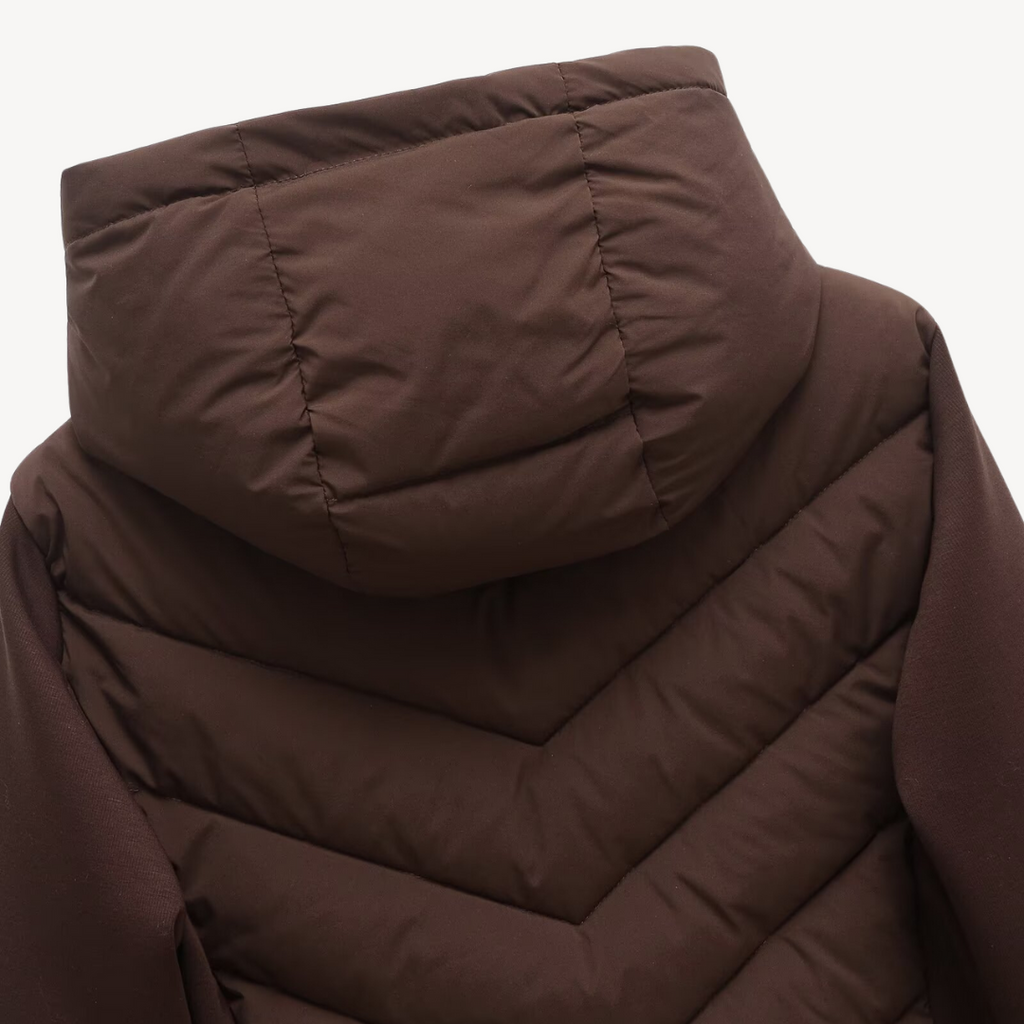 Fashion Glam | Women's Chevron Quilted Jacket
