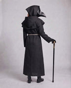 Women's monk costume with hood and ruffle elements Fashion Glam