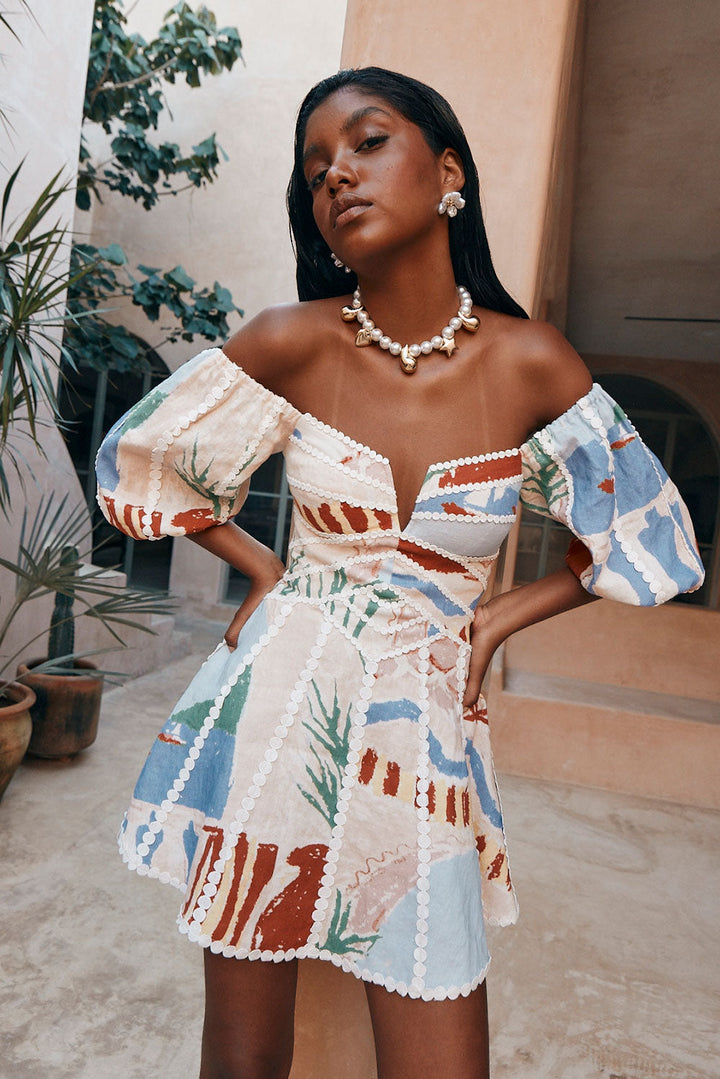 LUMIÈRE – ELEGANT LONG EVENING SUMMER DRESS