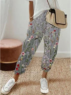 Fashion Glam | Casual Cotton Linen Pants for Women