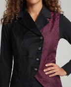 Ladies elegant vest with intricate pattern and modern cut Fashion Glam