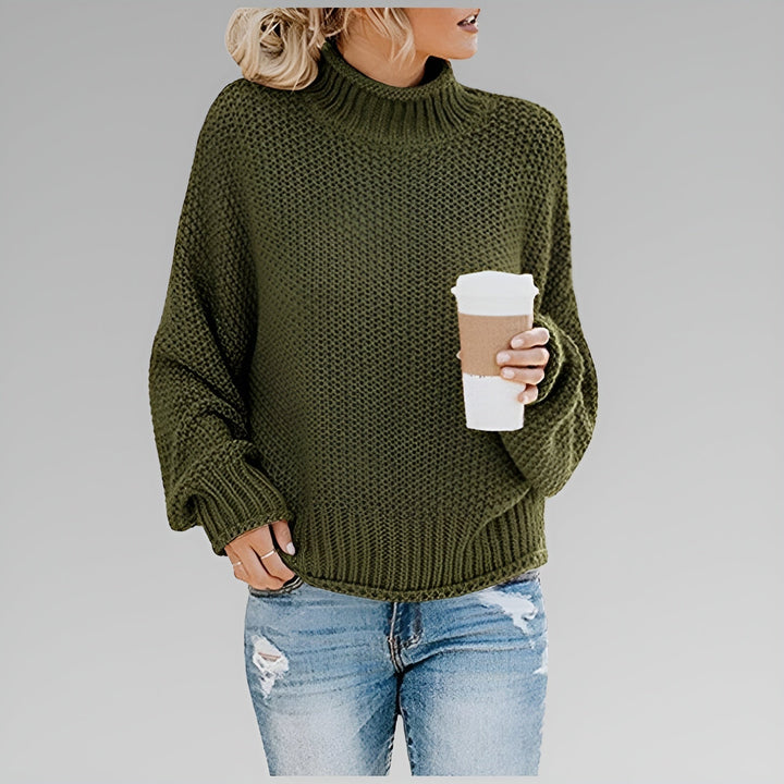 AUBREY – RELAXED CHIC TURTLENECK SWEATER