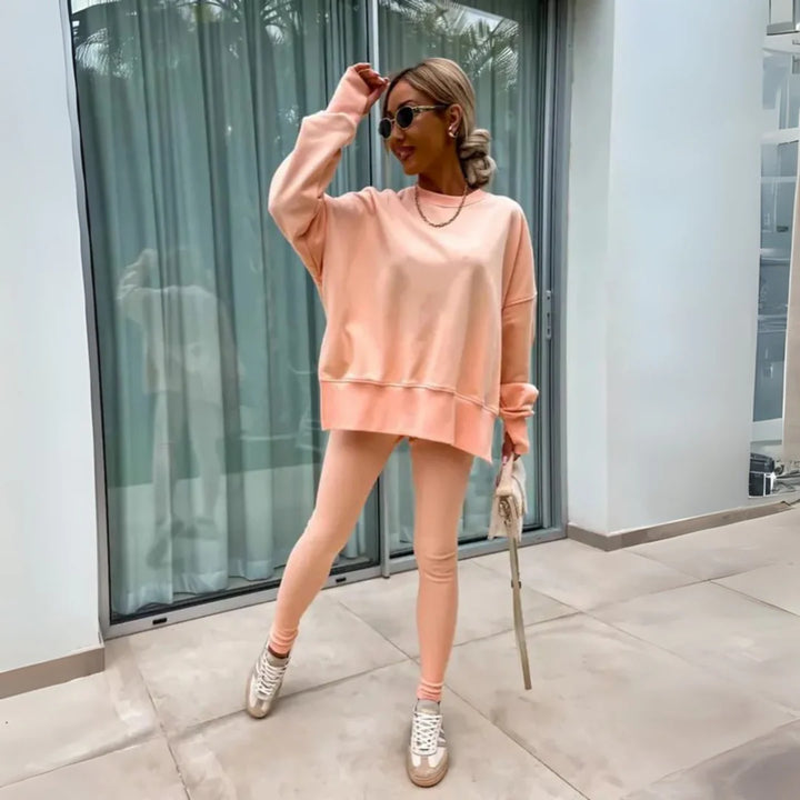 EMIE – RELAXED SWEATSHIRT & LEGGINGS SET