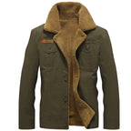Men's canvas trucker jacket with sherpa lining and utility pockets Fashion Glam
