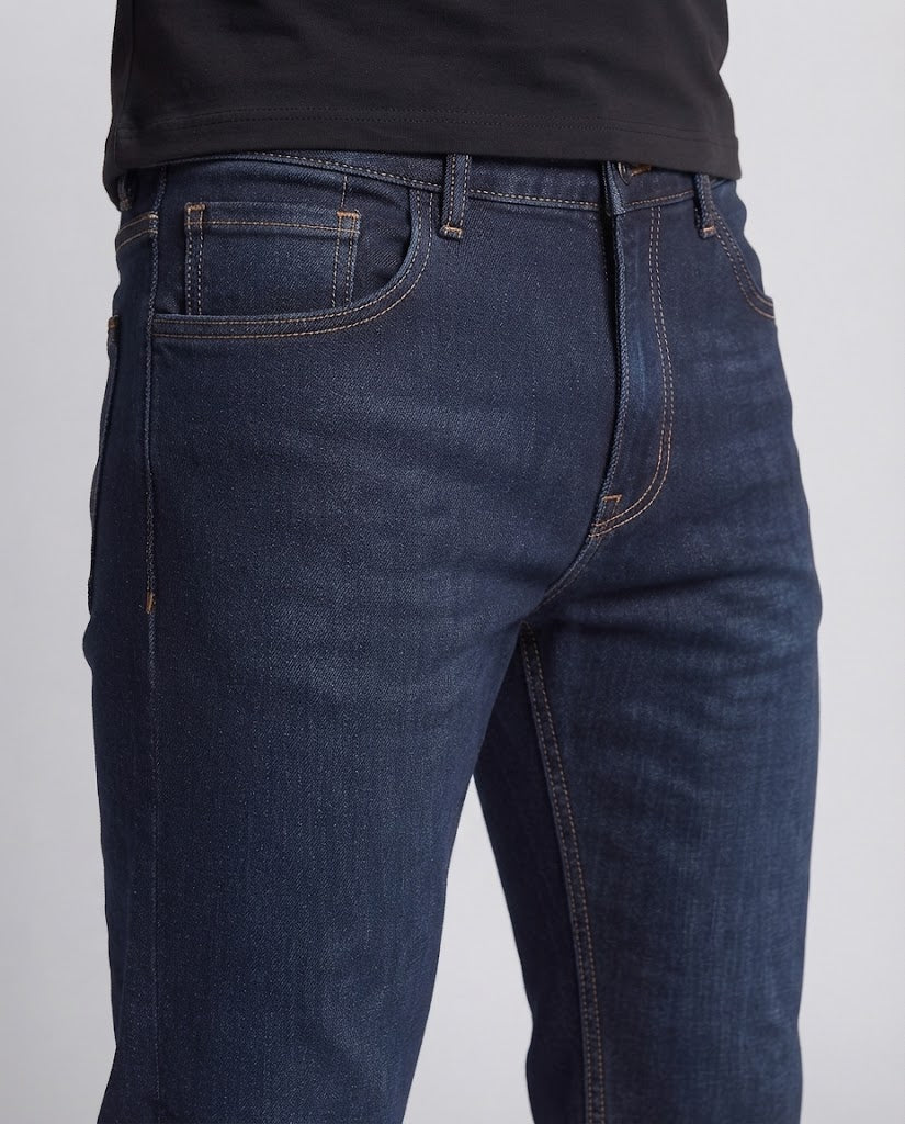 Men's Warm Padded Jeans Fashion Glam