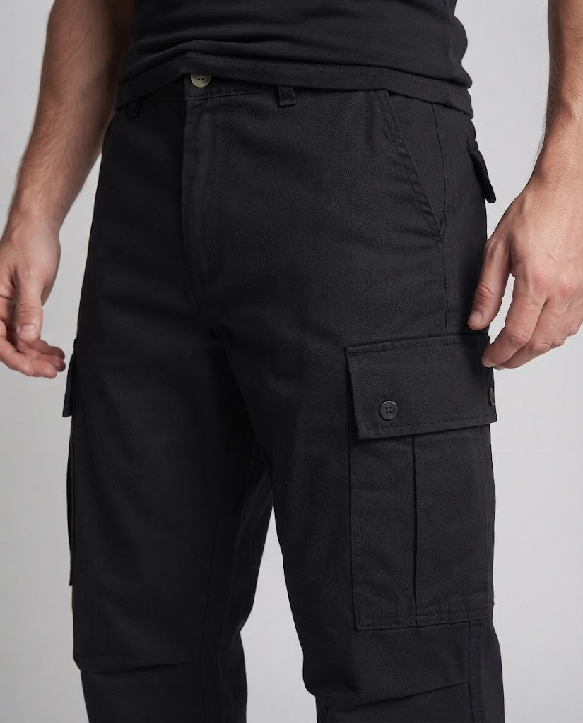 Men's Cargo Pants in Camouflage Design Fashion Glam