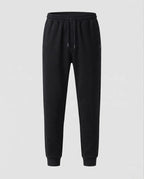 Men's Thermo-Fleece Jogging Pants with Elastic Waistband and Cuffs Fashion Glam