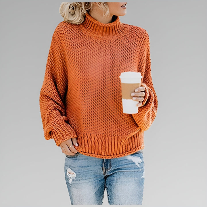 AUBREY – RELAXED CHIC TURTLENECK SWEATER
