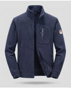 Men's fleece jacket with high collar Fashion Glam