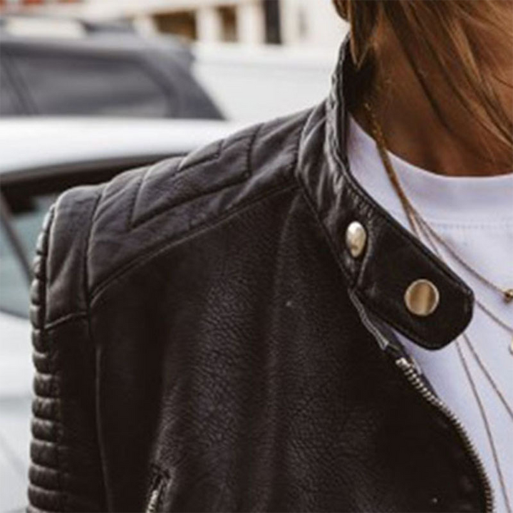 ANNIE – URBAN CHARM MOTO JACKET
