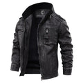 Fashion Glam | Men's Leather Jacket Black made of real leather
