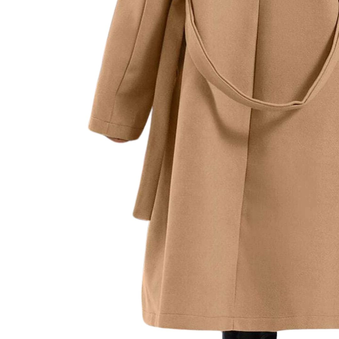 BELLA COUTURE - SOFT-TOUCH BELTED COAT