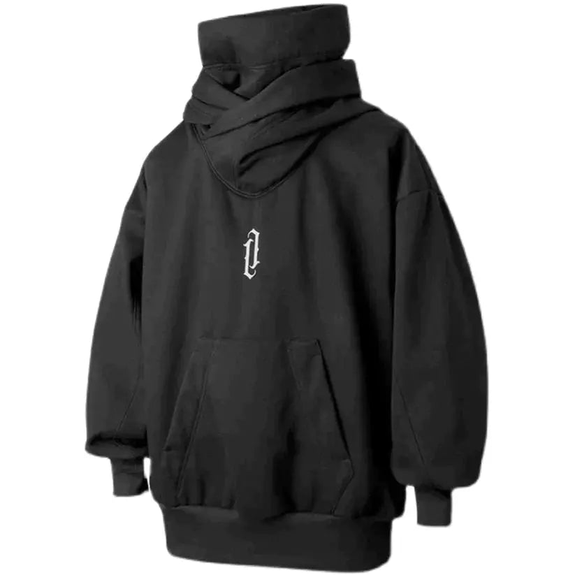 Fashion Glam | Ninja Hoodie with Double Neckline