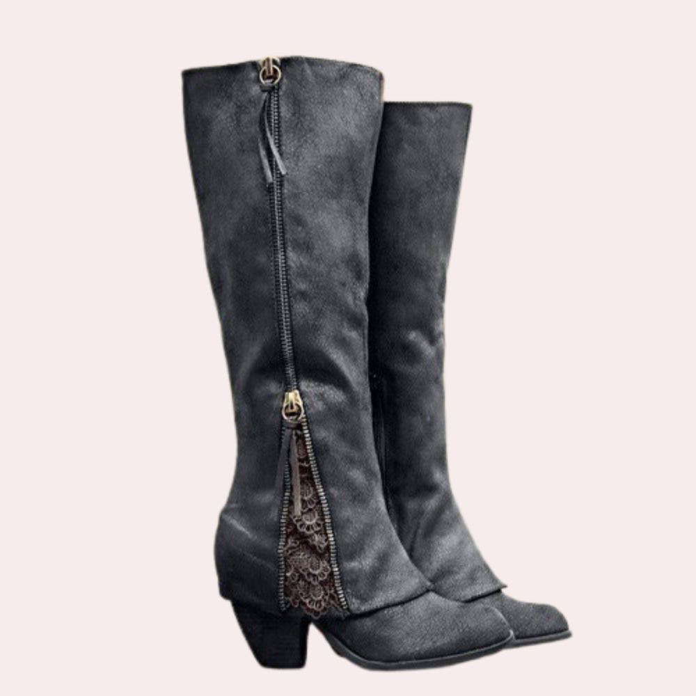 Fashion Glam | Elegant Boots With High Heels For Women