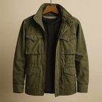 Fashion Glam | Jacket Drawstring Parka Field Jacket