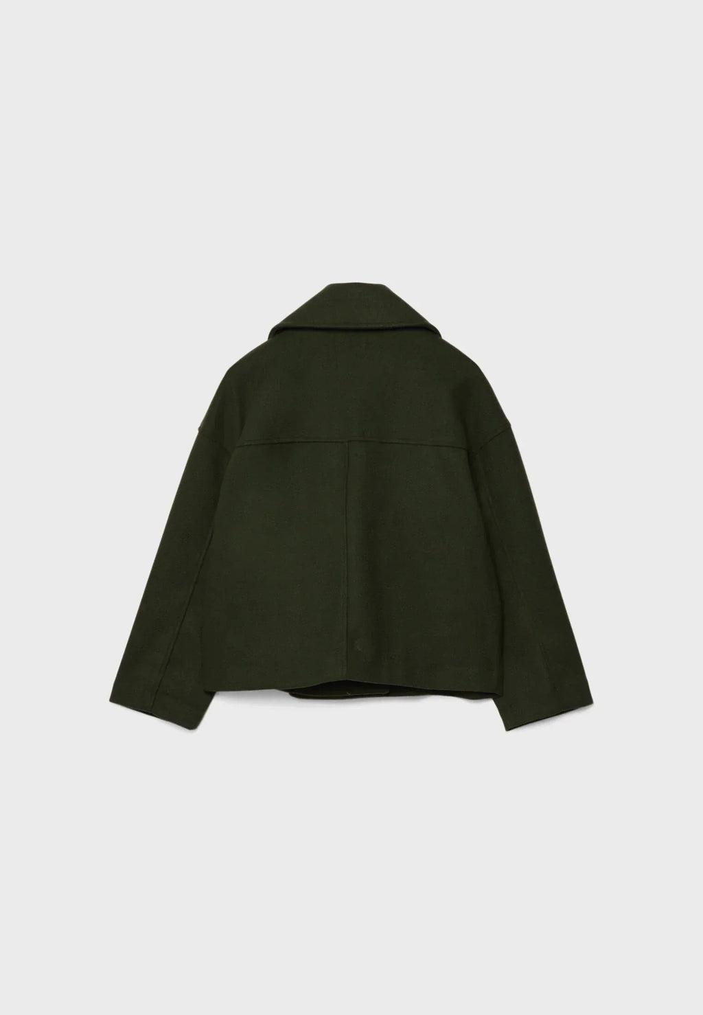 Ladies short double-breasted coat
