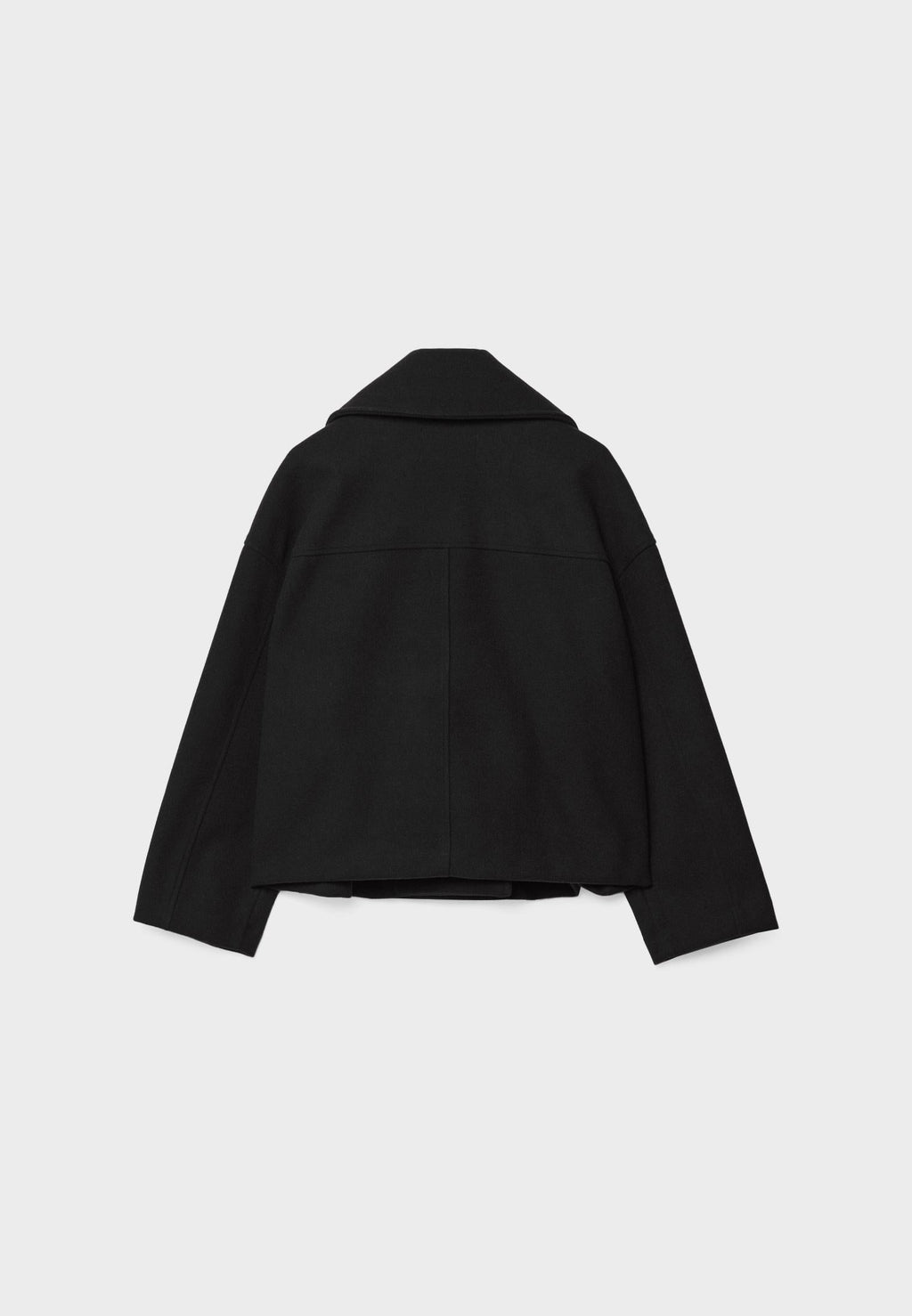 Ladies short double-breasted coat