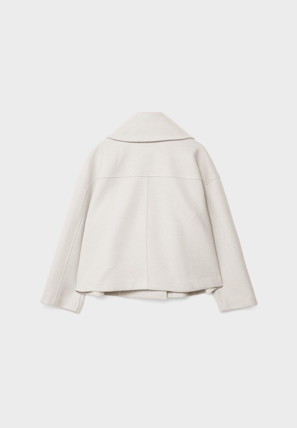 Ladies short double-breasted coat